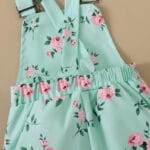 Mint Floral Twin Set – Summer Outfit for Girls