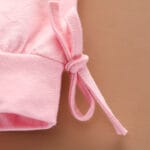 Solid Color Jumpsuit For Girls (Pink)