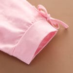 Solid Color Jumpsuit For Girls (Pink)