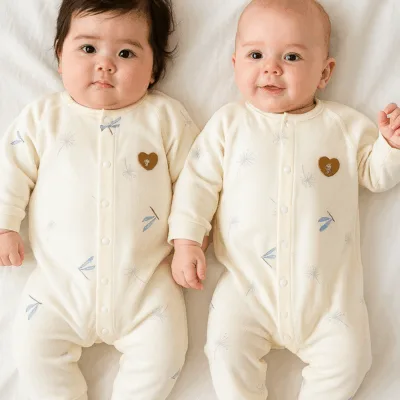 Soft Cotton Romper-Unisex Soft and Snuggly