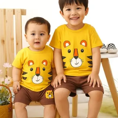 Kids Animal Print T-shirts and Shorts Baby & Toddler Boys