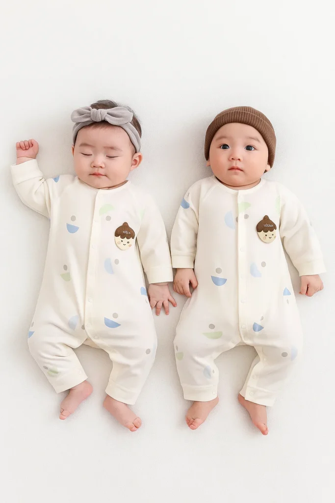 Soft Cotton Romper-Unisex Soft and Snuggly
